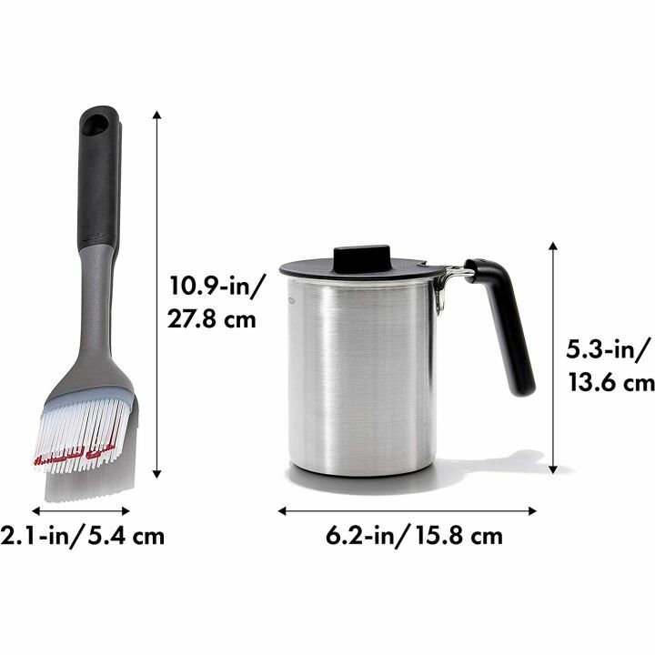 OXO Good Grips Basting Pot & Brush for Grilling