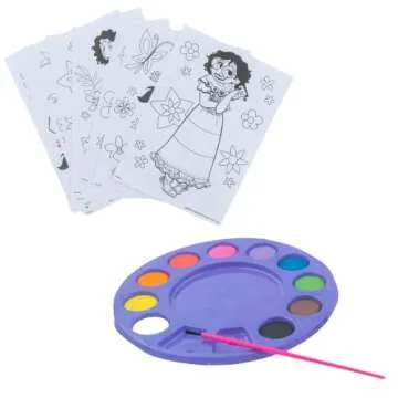 Innovative Designs Disney Encanto Creativity Fun Kids Art Set for Coloring, Painting, and Crafts