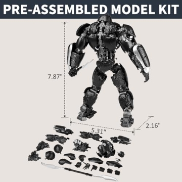 YOLOPARK Transformers Optimus Primal Action Figure