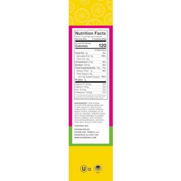 Goodie Girl Lemon Sandwich Cookies | Gluten Free, Peanut Free, Egg Free, Dairy Free | 10.6oz Box, Pack of 3