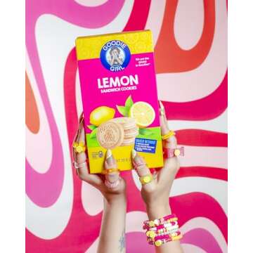 Goodie Girl Lemon Sandwich Cookies | Gluten Free, Peanut Free, Egg Free, Dairy Free | 10.6oz Box, Pack of 3