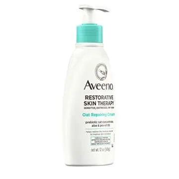 Aveeno Oat Repairing Moisturizing Cream - 12 oz for Sensitive Skin