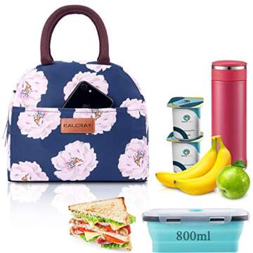 BALORAY Insulated Lunch Bag - Stylish & Functional