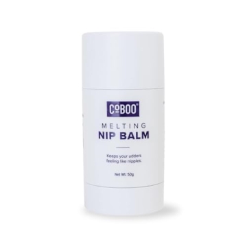 CoBoo Melting Nip Balm for Sore Nipples, Baby-Friendly Postpartum Essential, Touch-Free Application,...