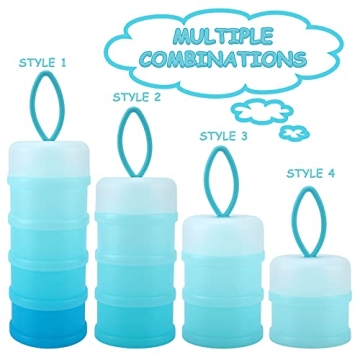 Accmor Stackable Baby Formula Dispenser Perfect for Travel
