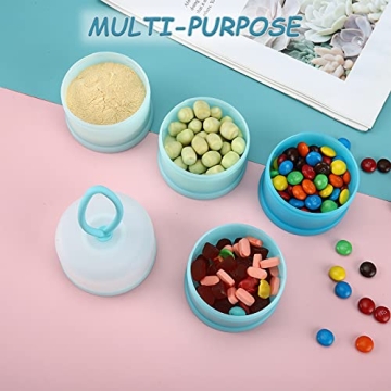 Accmor Stackable Baby Formula Dispenser Perfect for Travel