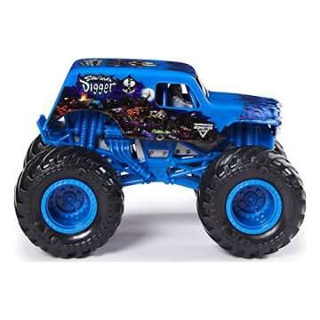 Monster Jam, Official Son-Uva Digger 1:64 Scale Monster Truck and 5-inch Scrap Creatures Action Figure