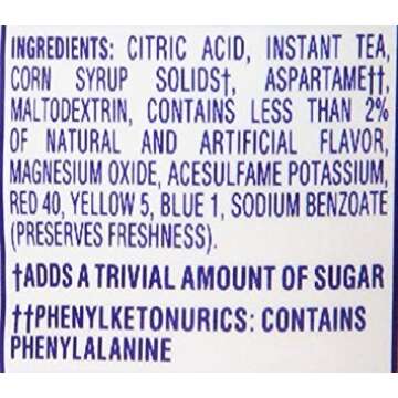 Crystal Light Peach Tea Drink Mix (16 Pitcher Packets, 4 Canisters of 4)