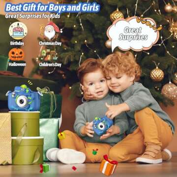 Dwfit Upgrade Selfie Kids Camera - Perfect Gift for Boys and Girls Ages 3-12