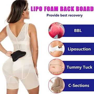 Lipo Foam Back Board, BBL Lumbar Molder, Lipo Board Post Surgery, BBL Post Surgery Supplies, Back Co...