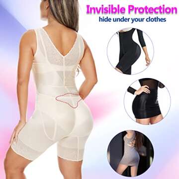 Lipo Foam Back Board, BBL Lumbar Molder, Lipo Board Post Surgery, BBL Post Surgery Supplies, Back Compression Lipo Foam Board, Tabla Moldeadora for BBL & Liposuction Post Surgery Recovery(Black)