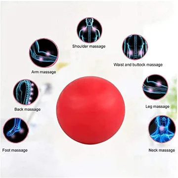 WOVTE Lacrosse Massage Ball for Muscle Relief Anywhere