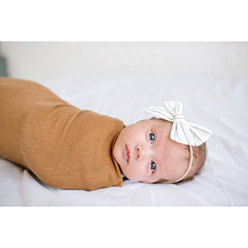 Copper Pearl Swaddle Blanket - Large Soft Stretchy Design