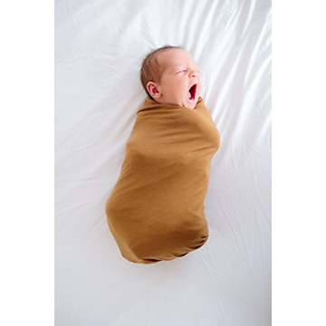 Copper Pearl Swaddle Blanket - Large Soft Stretchy Design
