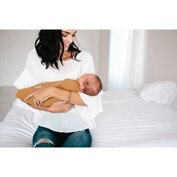 Copper Pearl Swaddle Blanket - Large Soft Stretchy Design