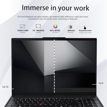 Lenovo ThinkPad E16 Laptop with Touchscreen and 32GB RAM