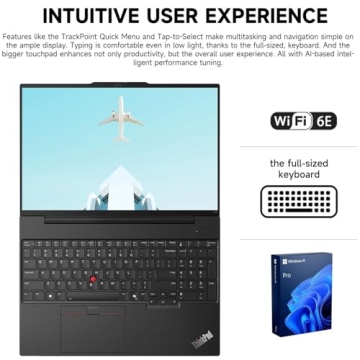 Lenovo ThinkPad E16 Laptop with Touchscreen and 32GB RAM