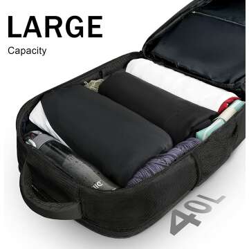 MATEIN 40L Travel Backpack - Flight Approved & Stylish