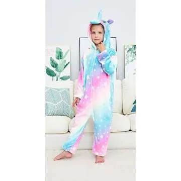NewPlush Unicorn Pyjamas - Cozy kids Onesies for all holidays