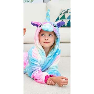 NewPlush Unicorn Pyjamas - Cozy kids Onesies for all holidays