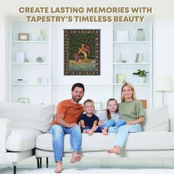 Charlotte Home Furnishings Inc. C Lion Medieval Italian Tapestry Wall Hanging 33 X 26 Inch Viscose Cotton And Polyester Blend Wall Art Woven In Italy Perfect For Home Decor And Wall Decor