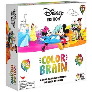 Disney Colorbrain, The Ultimate Board Game for Families Who Love Disney
