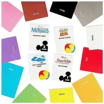 Disney Colorbrain, The Ultimate Board Game for Families Who Love Disney