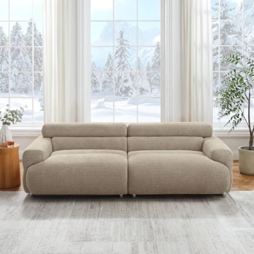 VANOMi Cloud Loveseat Sofa for Cozy Living Spaces