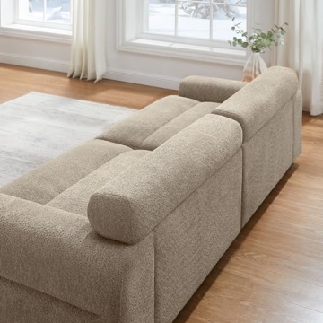 VANOMi Cloud Loveseat Sofa for Cozy Living Spaces