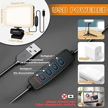 ALOCIAM Professional Video Conference Lighting Panel