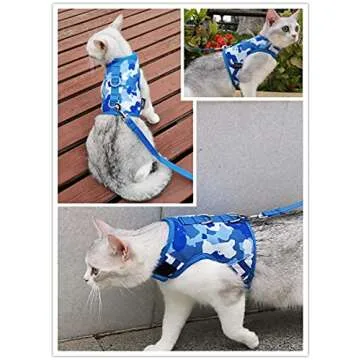 Yizhi Miaow Cat Harness Adjustable Escape Proof Leash