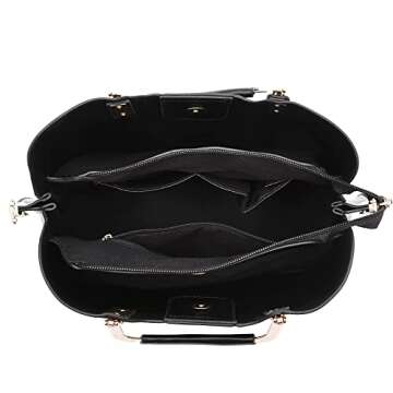 Nevenka Purses and Fashion Handbags for Women Top Handle Satchel Shoulder Bags Ladies Leather Totes (2)