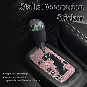 Stylish ASUBHA Bling Gear Shift Box Cover for Jeep Wrangler
