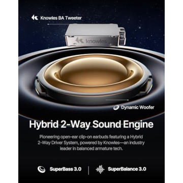 Baseus Inspire XC1 Open Ear Earbuds for Immersive Sound