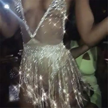 Yokawe Crystal Body Chain for Elegant Beach & Night Looks