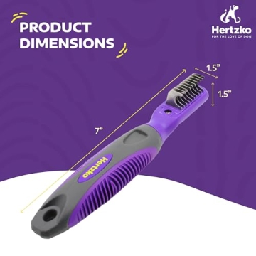Hawwwy Cat and Dog Dematting Comb Effortlessly Remove Mats