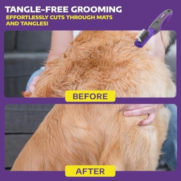 Hawwwy Cat and Dog Dematting Comb Effortlessly Remove Mats