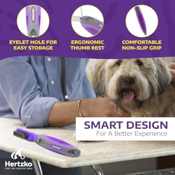 Hawwwy Cat and Dog Dematting Comb Effortlessly Remove Mats