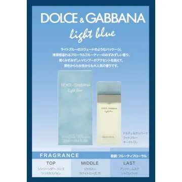 Dolce & Gabbana D & G Light Blue By Dolce & Gabbana For Women. Eau De Toilette C 3.3 Ounces