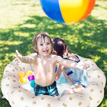 AirSwim Inflatable Baby Pool for Toddlers Ages 0-3