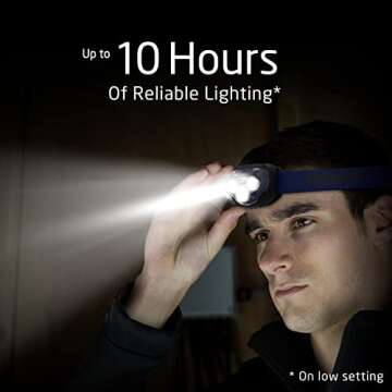 Eveready LED Headlamps 2-Pack for Camping and Emergencies