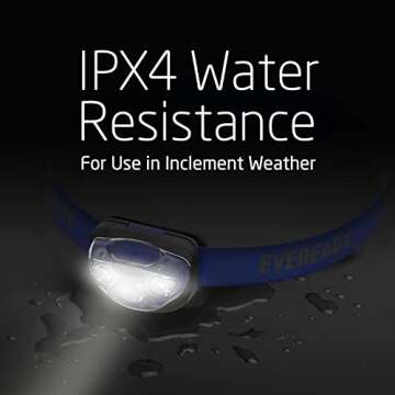 Eveready LED Headlamps 2-Pack for Camping and Emergencies