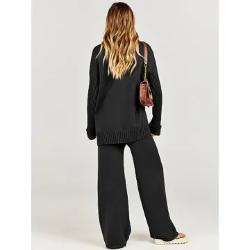 Stylish Caracilia Women’s 2 Piece Knit Set for Travel