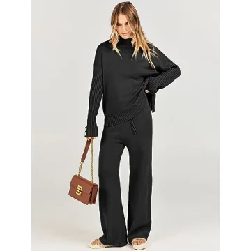 Stylish Caracilia Women’s 2 Piece Knit Set for Travel