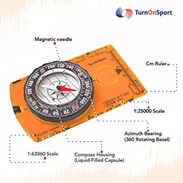 Orienteering Compass | Advanced Boy Scout Navigation Tool
