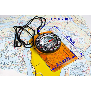 Orienteering Compass | Advanced Boy Scout Navigation Tool