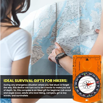Orienteering Compass | Advanced Boy Scout Navigation Tool