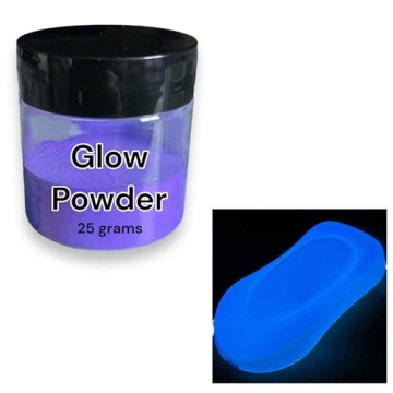 LiME LiNE Base Coat Maker Pigment Powder for Automotive Shine - Purple Glow in the Dark
