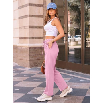 Fleece Lined Women's Sweatpants for Winter Comfort