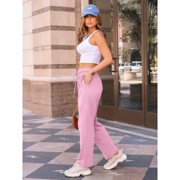 Fleece Lined Women's Sweatpants for Winter Comfort